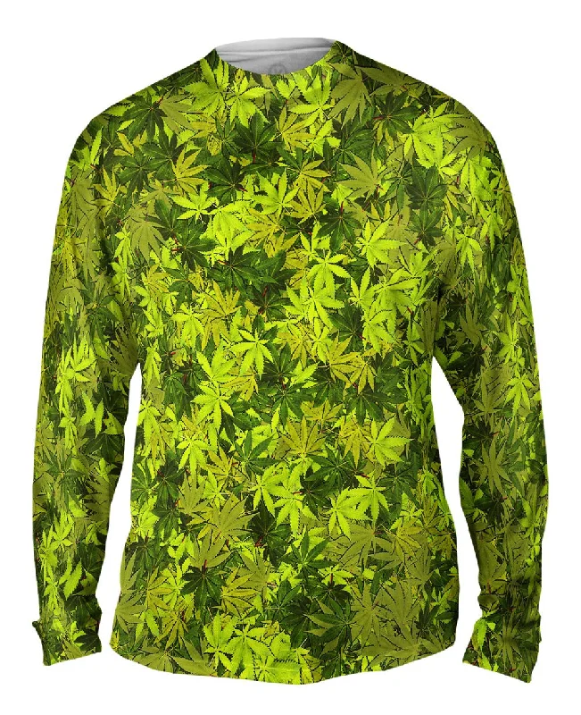 Classic Fit Long Sleeve-Yellow Haze Legalize It