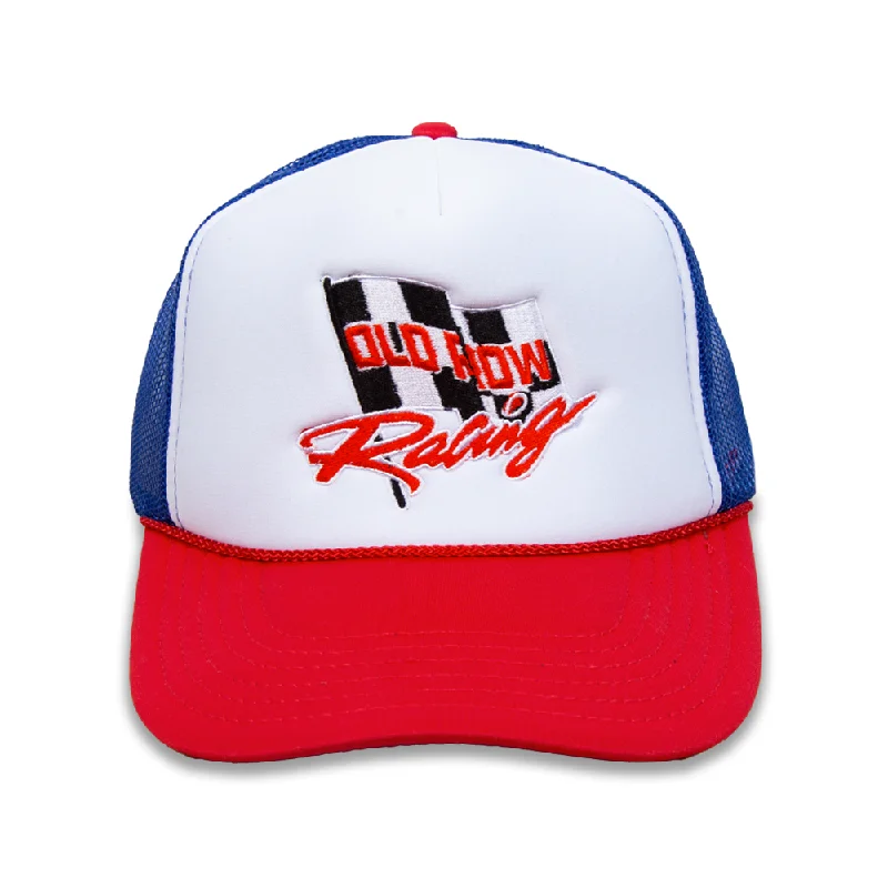 Sun Hat-Old Row Racing Trucker Rope Hat