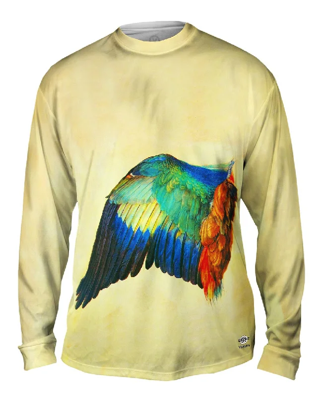 Cozy Long Sleeve-Albrecht Durer - "Wing of a Blue Roller" (1512)