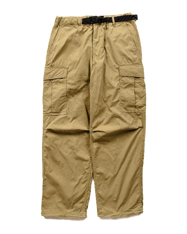 Tapered Fit Pants-The Corona Utility FP006E Fatigue Slacks 'Jungle Easy Slacks' Military Nylon/Cotton Blocks Beige