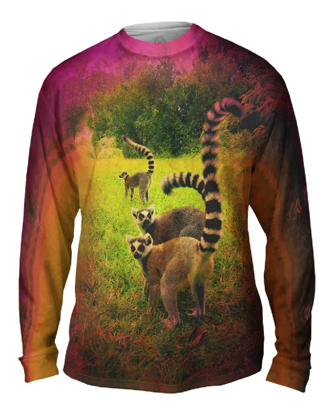 Classic Long Sleeve-Trio Jungle Lemur