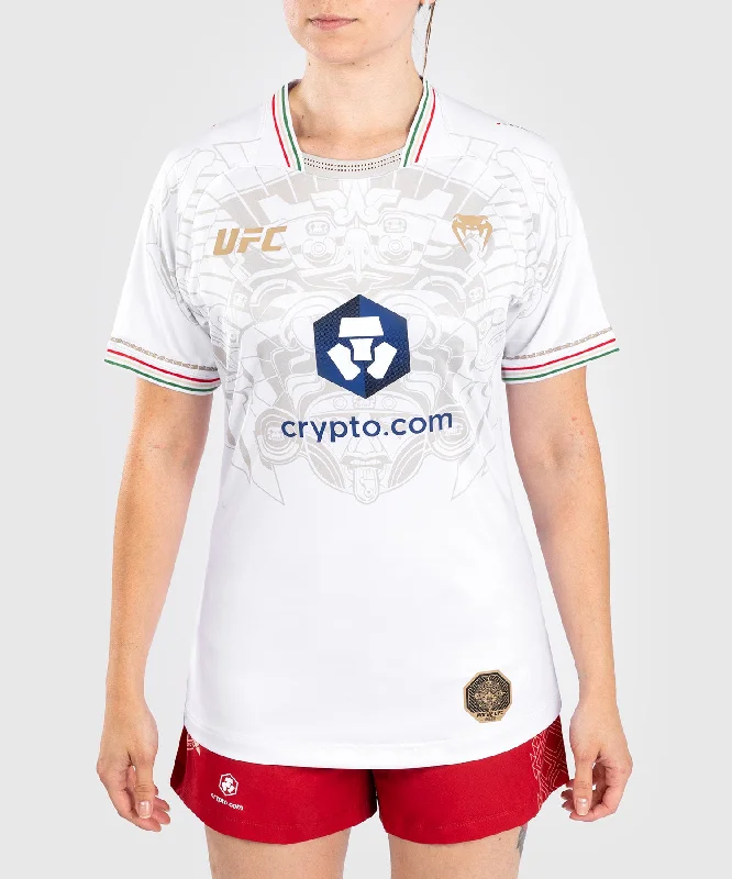 Colorful T-Shirt-Noche UFC by Venum Authentic Fight Night Women’s Walkout Jersey - White