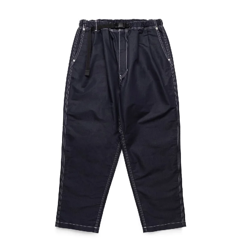 High Rise Work Pants-YARN DYED PANTS