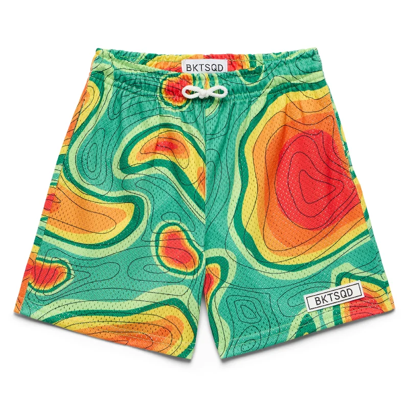 High-Waisted Shorts-WEATHERMAN YOUTH SHORTS