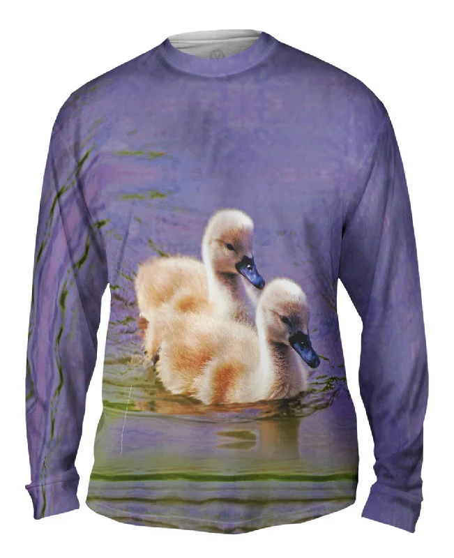 Cotton Long Sleeve-Wiggly Duckys