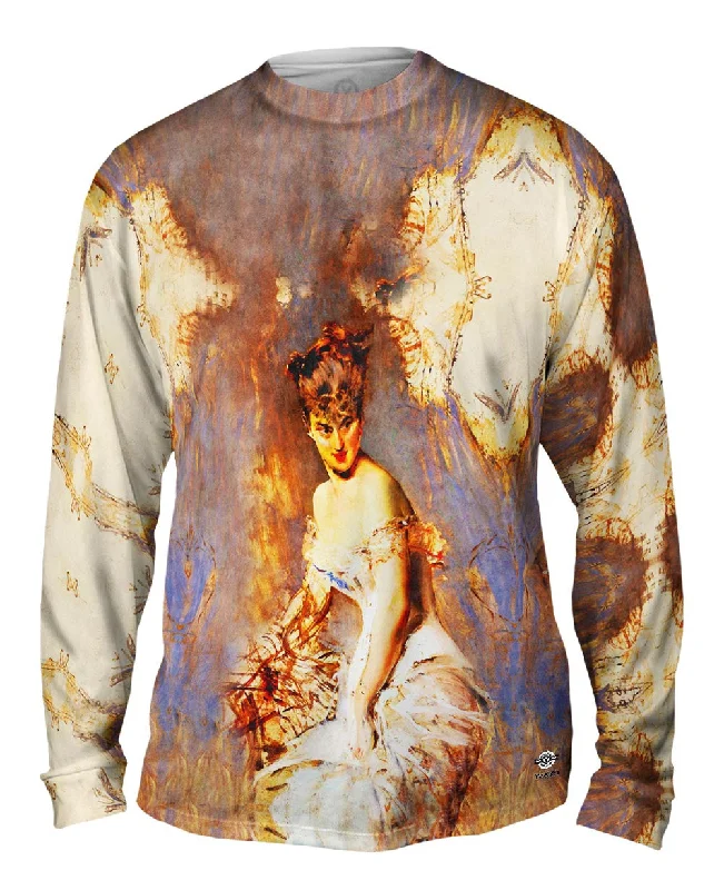 Relaxed Fit Long Sleeve-Giovanni Boldini - "Portrait Of Alice Regnault"