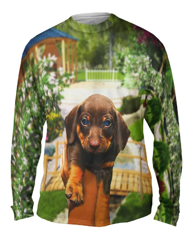 Athletic Fit Long Sleeve-Tiny Dachshund Showcase