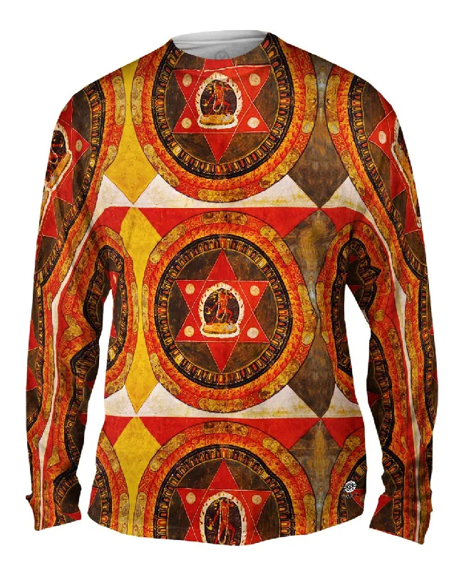 Everyday Long Sleeve-Anonymous, improved by Poke2001 - "Tibetan Mandala Vajrayogini" (1900)