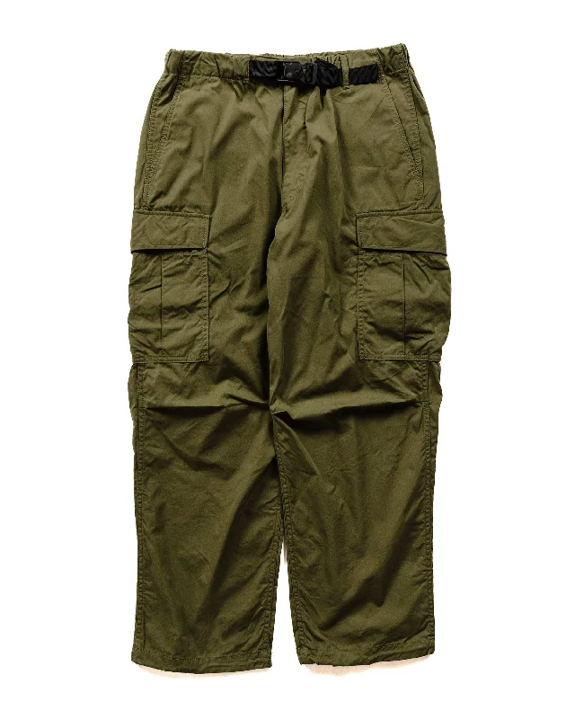 Stylish Jogger Pants-The Corona Utility FP006E Fatigue Slacks 'Jungle Easy Slacks' Military Nylon/Cotton Blocks OD