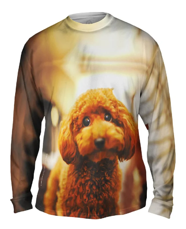 Breathable Long Sleeve-Toy Poodle Droopy Eyes