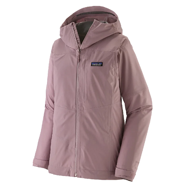 Warm Jacket-Patagonia Womens Boulder Fork Rain Jacket Stormy Mauve