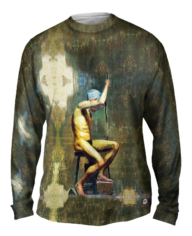 Relaxed Fit Long Sleeve-Pablo Picasso - "Academical study" (1895)