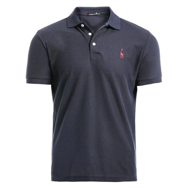 Button-Up Shirt-Man Polo Shirt Mens Casual