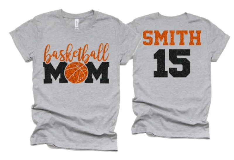 Plaid Shirt-Basketball Mom Shirt | Basketball Mom Shirt | That's My Girl | Basketball Bling | Basketball Spirit Wear | Bella Canvas Tshirt | Basketball Mom Shirt |