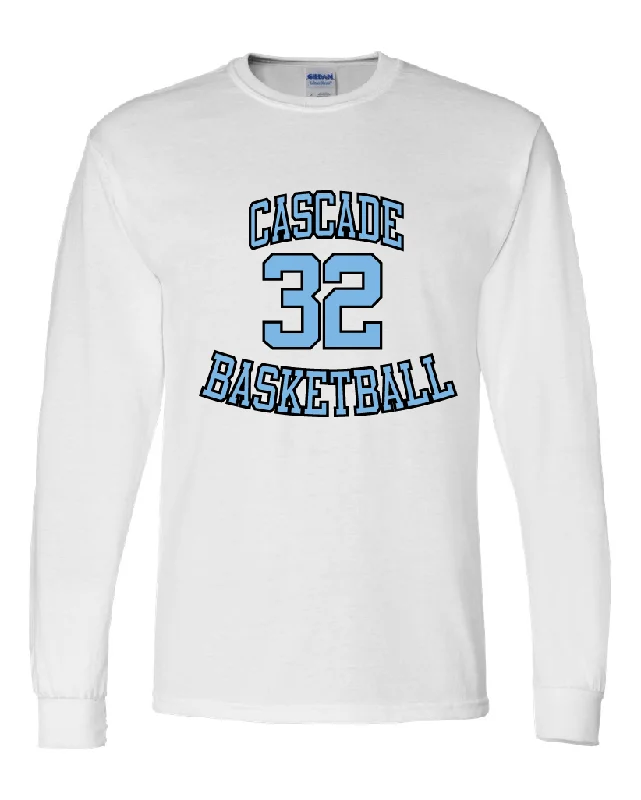 Work Casual Blouse-Cascade Basketball Team Shooting Shirt (Dri Fit Only)