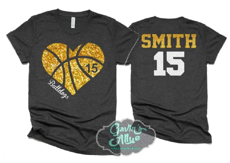 Lightweight Blouse-Basketball Shirt | Basketball Shirt | Basketball Bling | Basketball Spirit Wear | Bella Canvas Tshirt | Youth or Adult