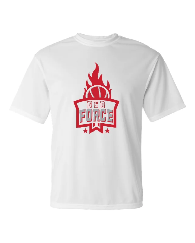 Long Sleeve Shirt-Red Force Dri Fit TShirt