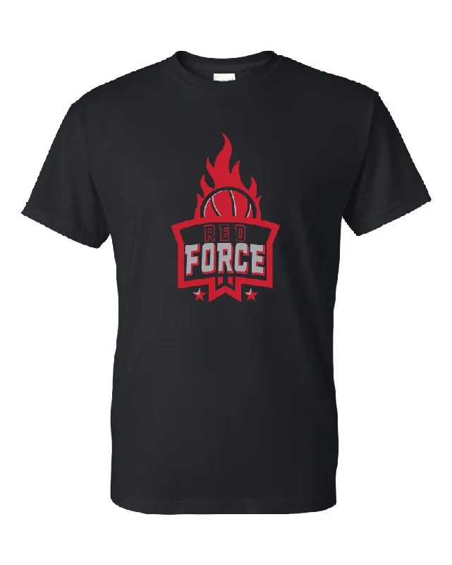 Silk Blouse-Red Force TShirt