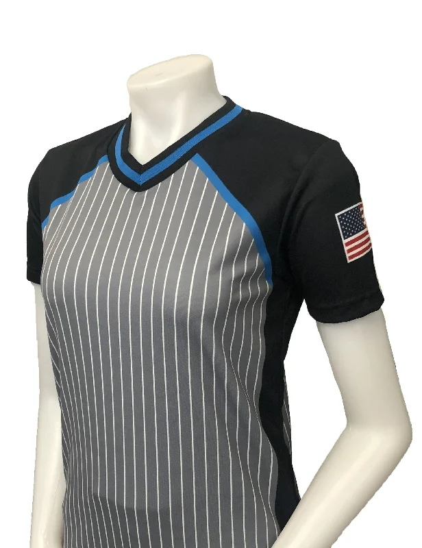 Elegant Blouse-USA239-607 - Smitty "BODY FLEX" - NEW NCAA WOMEN'S BASKETBALL SHIRT - Women's Cut