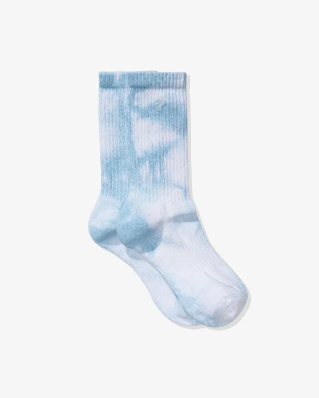 Athletic Compression Socks-PATTA TIE DYE SCRIPT LOGO SPORT SOCKS - MULTI