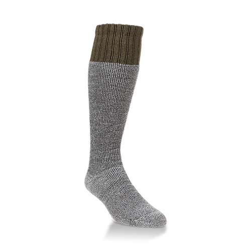 Patterned Crew Socks-Hiwassee Heavyweight Hunting Sock