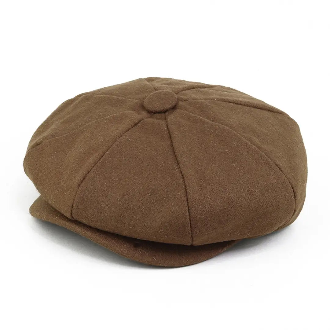 Custom Logo Hat-British Bag Co. 8 Piece Flat Cap