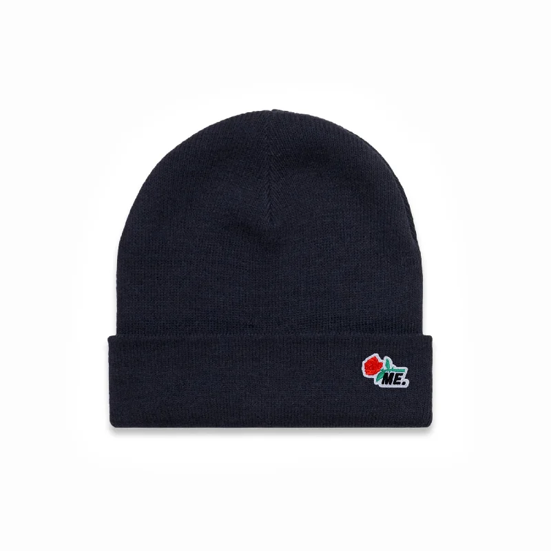 Vintage Snapback Hat-ME. Rose Beanie - Eclipse Blue